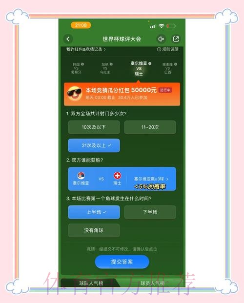 世界杯竞猜平台哪个好？全面解析全站推荐